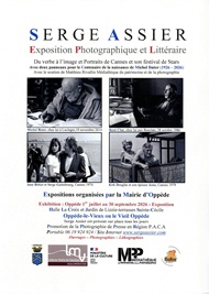 Affiche Oppède 2026 Serge Assier - ÉTÉ 2026